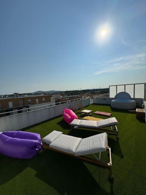 Luxueux 5 Pc, Jacuzzi, Rooftop, Terrasse, Clim Montpellier Zewnętrze zdjęcie